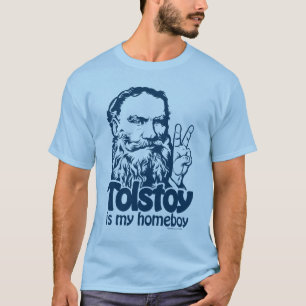 Tolstoy é meu t-shirt do ficar em casa