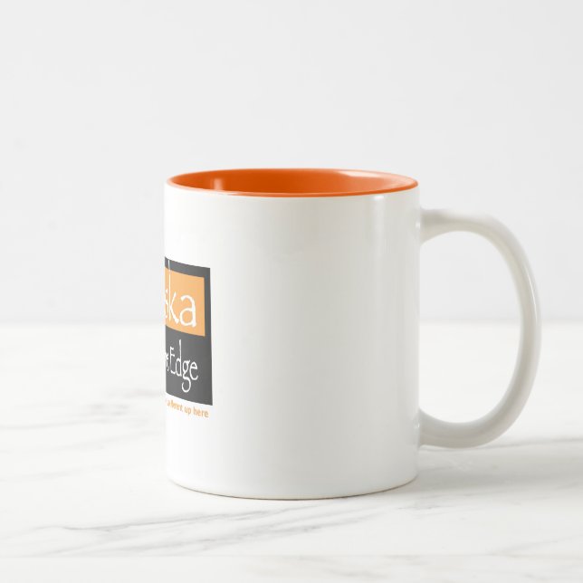 Tom da laranja 2 caneca de 11 onças (Direita)