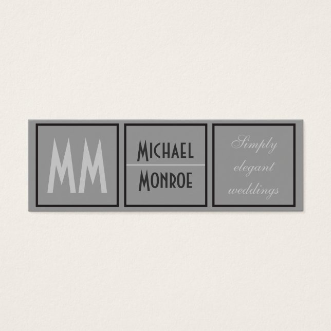 Tom em Monogramas de tonalidade (Frente)