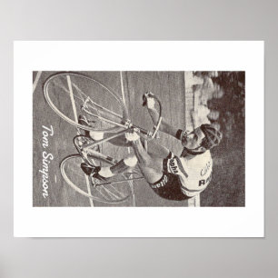 Tom Simpson poster impressão