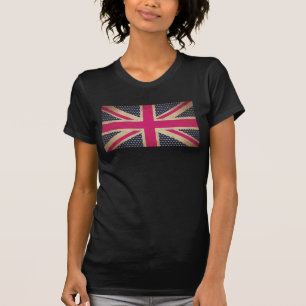 Tomada antiga da União na Camiseta de Bandeira Ro