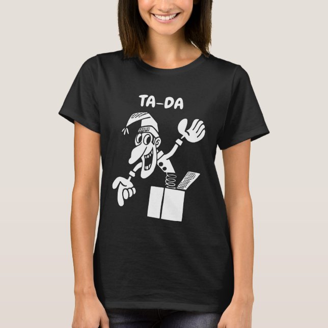 Tomada de TA-DA na caixa T-shirt (Frente)