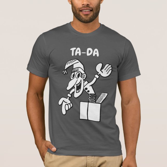 Tomada de TA-DA na caixa T-shirt (Frente)