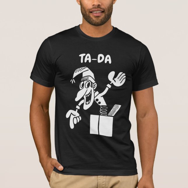 Tomada de TA-DA na caixa T-shirt (Frente)