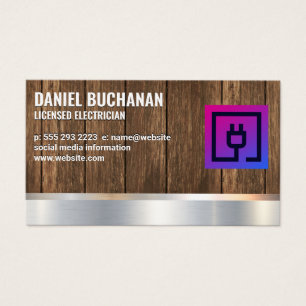 Tomada elétrica Eletrônico Madeira de metal