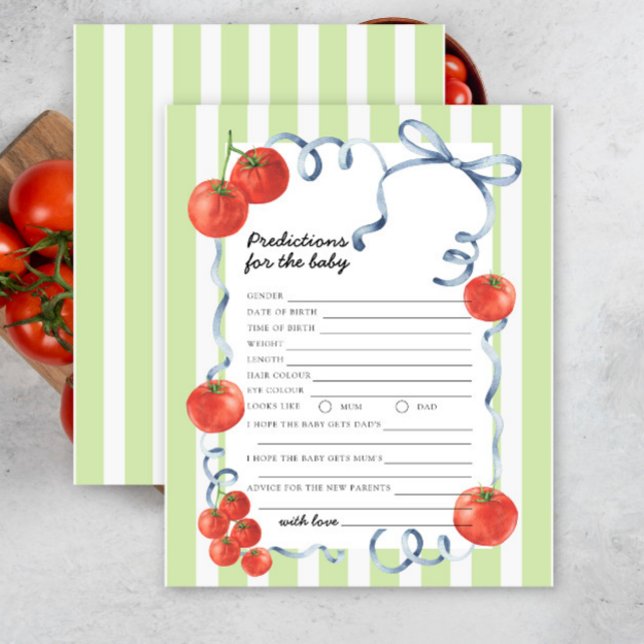 Tomate - previsões e conselhos para bebês (Criador carregado)