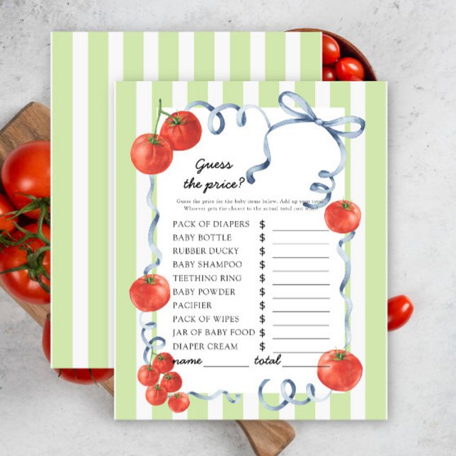 Tomates - Adivinha o preço! Jogo (Criador carregado)