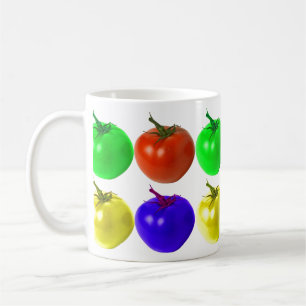 Tomates - caneca do chá/café