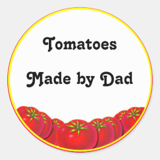 Tomates domésticos - Etiquetas de conservas person
