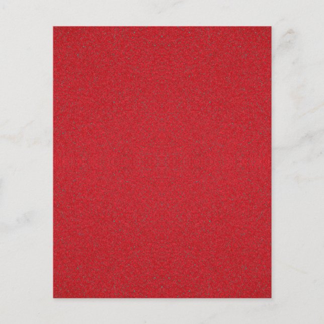 Tomato Red Noise Square Flyer - Personalizável (Frente)