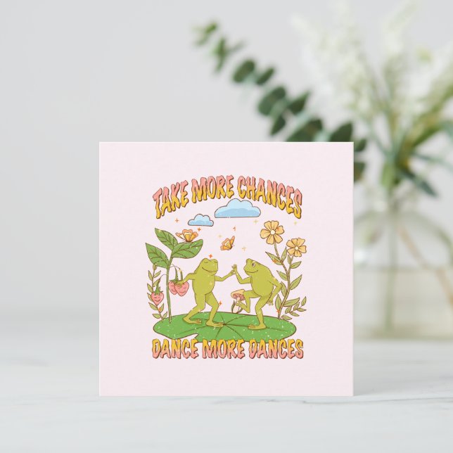 Tome Mais Chances, Dance Mais Danças (Em pé/Frente)