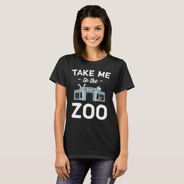 Tome-me ao t-shirt do amante dos animais do jardim (Frente Completa)