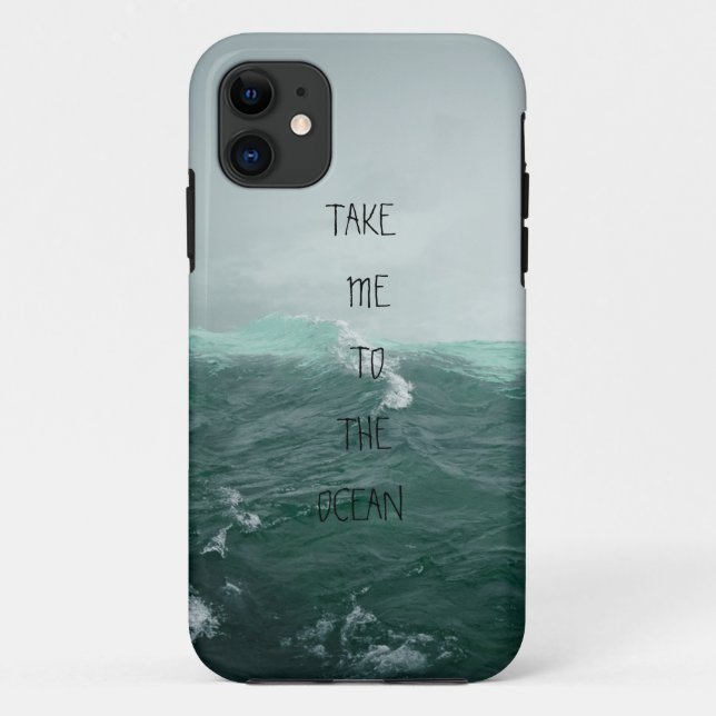 Tome-me às capas de iphone do oceano (Verso)