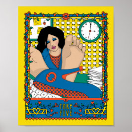 Tome o Poster Cinco_B_8x10