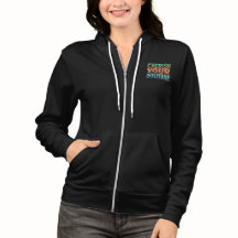 "Tome Sua Solidão" Cheio-Zip Hoodie. Camiseta