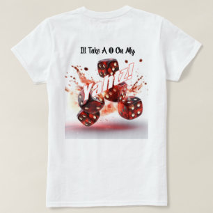 Tome um 0 na camiseta T da minha mulher Yahtz Humo