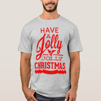 Tome uma camisa de Natal Jolly Jolly