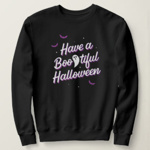 Tome uma camiseta Negra Bootiful Halloween