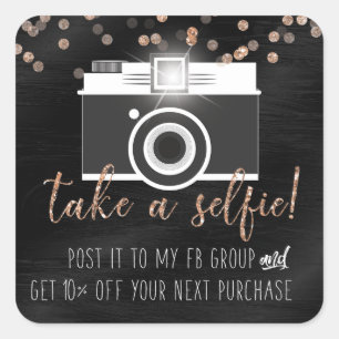 Tome uma tinta preta do adesivo de fidelidade do c