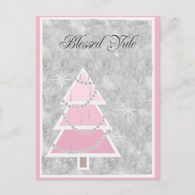 Tonalidade rosa, Cartões de Yule (Frente)