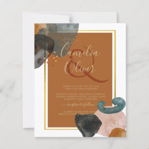 Tons Terrosos Casamento Terracota Verde Dourado Ab