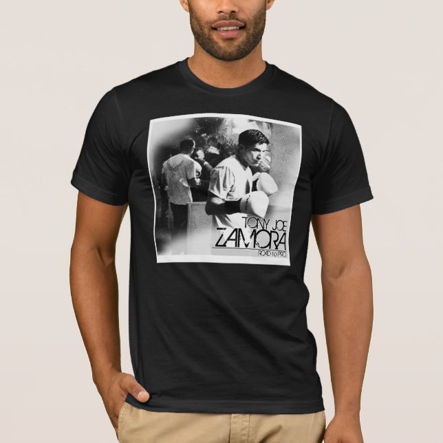TONY JOE ZAMORA - ESTRADA ao PRO t-shirt da foto (Frente)