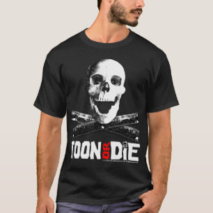"Toon ou morre" t-shirt cinzento