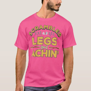 Top de corrida Wo Fun pernas embaralhadas e dor