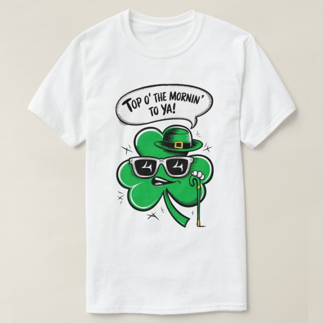 Top O' The Mornin' Shamrock (Frente do Design)