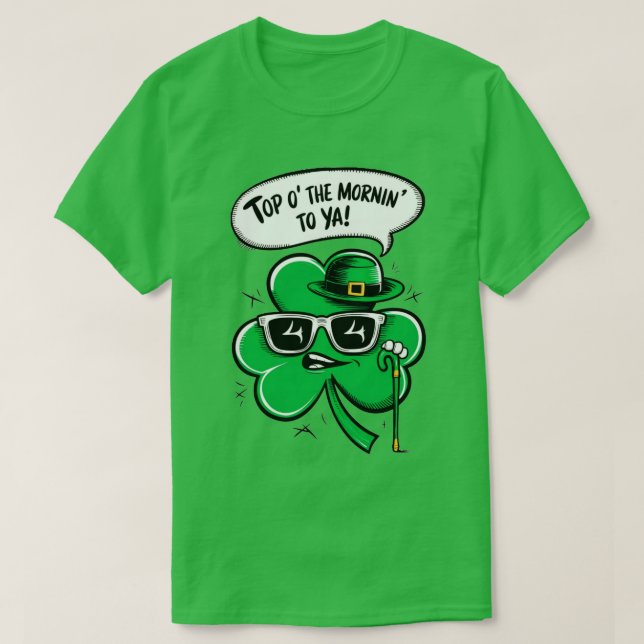 Top O' The Mornin' Shamrock (Frente do Design)