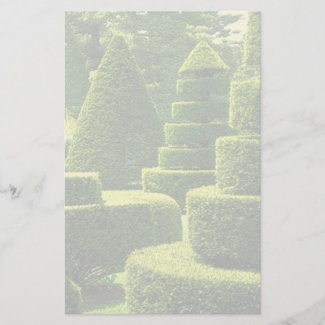 Topiary verde - artigos de papelaria (Frente)