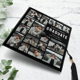 Topo do Boné de formatura Multifotógrafo Moderno