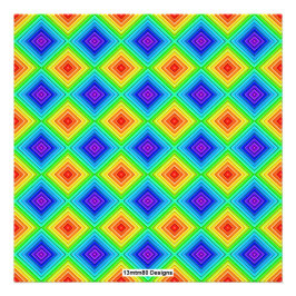 Topografia Geométrica (padrão) - Impressão de Foto