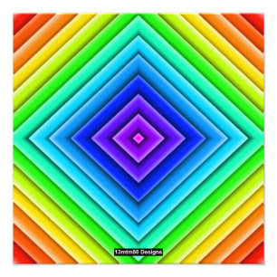 Topografia Geométrica (único) - Impressão de Foto