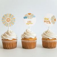 Toppers de Cupcake Here Comes the Son