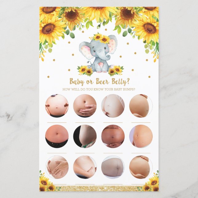 Toque de bebê ou beliche de girassol (Frente)