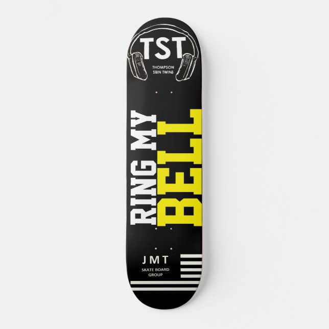 TOQUE MINHA CAMPANHA Skateboard (Frente)