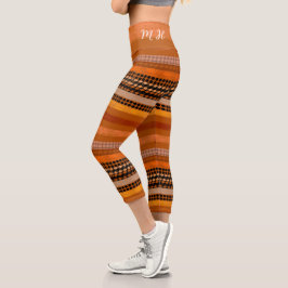 Toques quentes cozy ioga leggings Nome & monograma