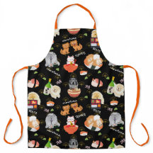 TÓQUIO CHOWTIME Chow All-Over Impressão Apron