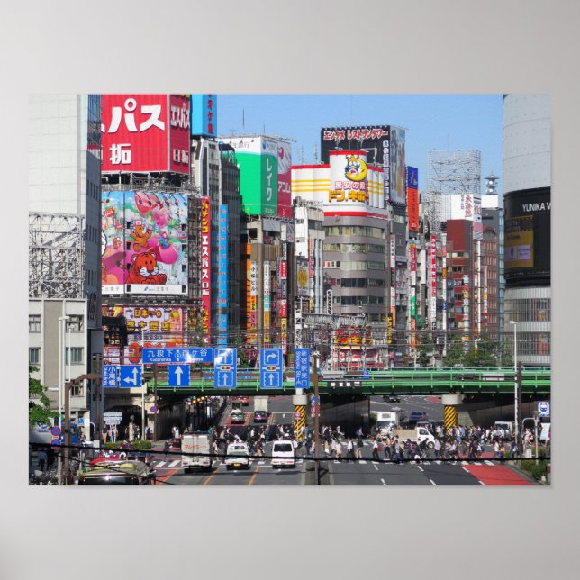 Tóquio Shinjuku Poster (Frente)