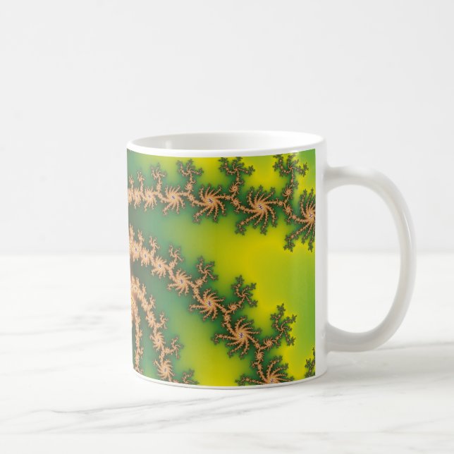 Torção do céu - caneca do Fractal (Direita)