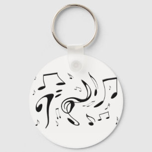 Torcendo o chaveiro das notas musicais