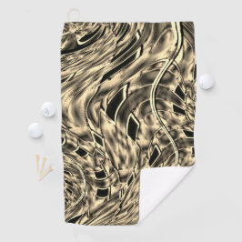 Torcido com um tom bege escuro, espelho