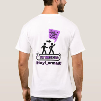 TORNE-ME FAMOSO Camiseta Unisex de dois lados para