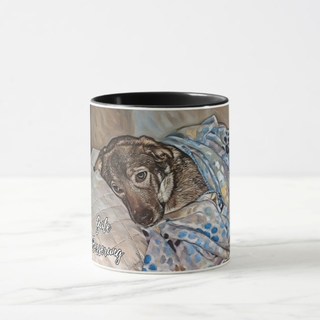 Torne-se Bem Logo em Caneca Alemã (Centro)