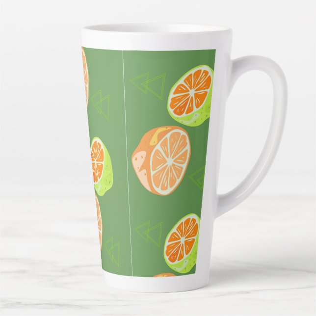 Torne sua cozinha feliz canecas com padrão de frut (Direita)