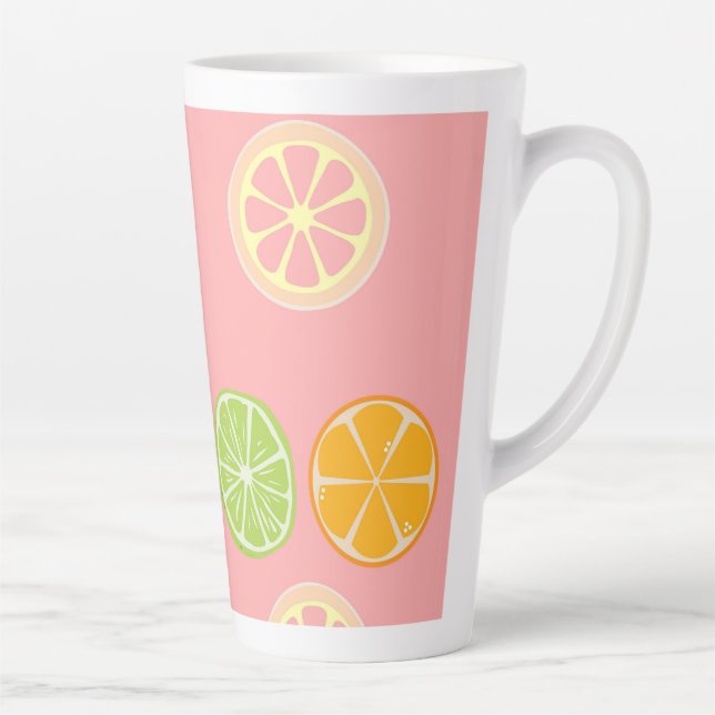 Torne sua cozinha feliz canecas com padrão de frut (Direita)
