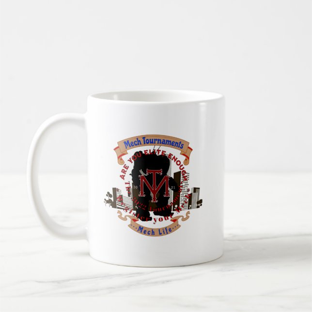 Torneio de BatalhaTech, caneca de café (Esquerda)