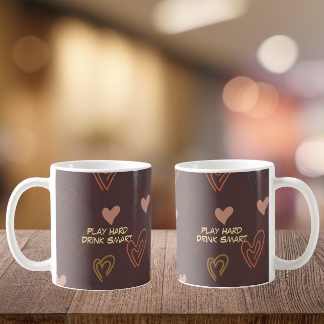Torneio Difícil. Bebida Inteligente Caneca de Café (Criador carregado)