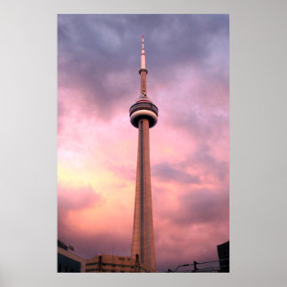 TORONTO, NC TOWER 36" x 24", Poster